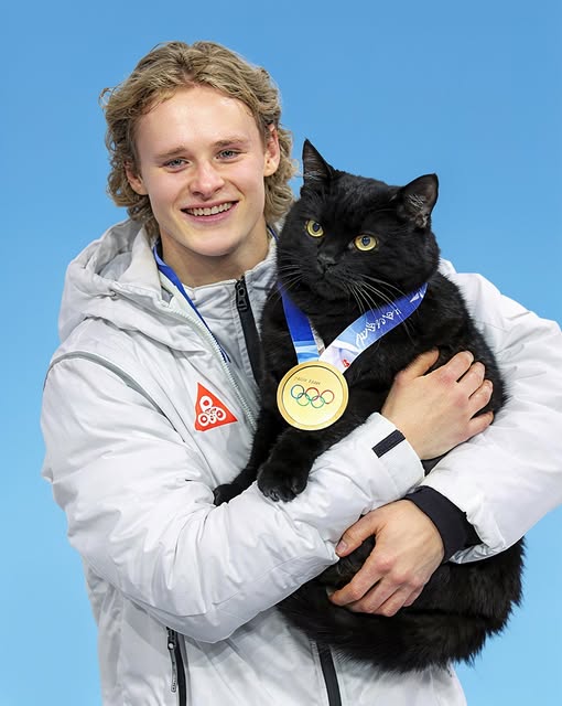 Quad Gods, Gold Medals, & Cats: Olympians Who Are Proud Cat People