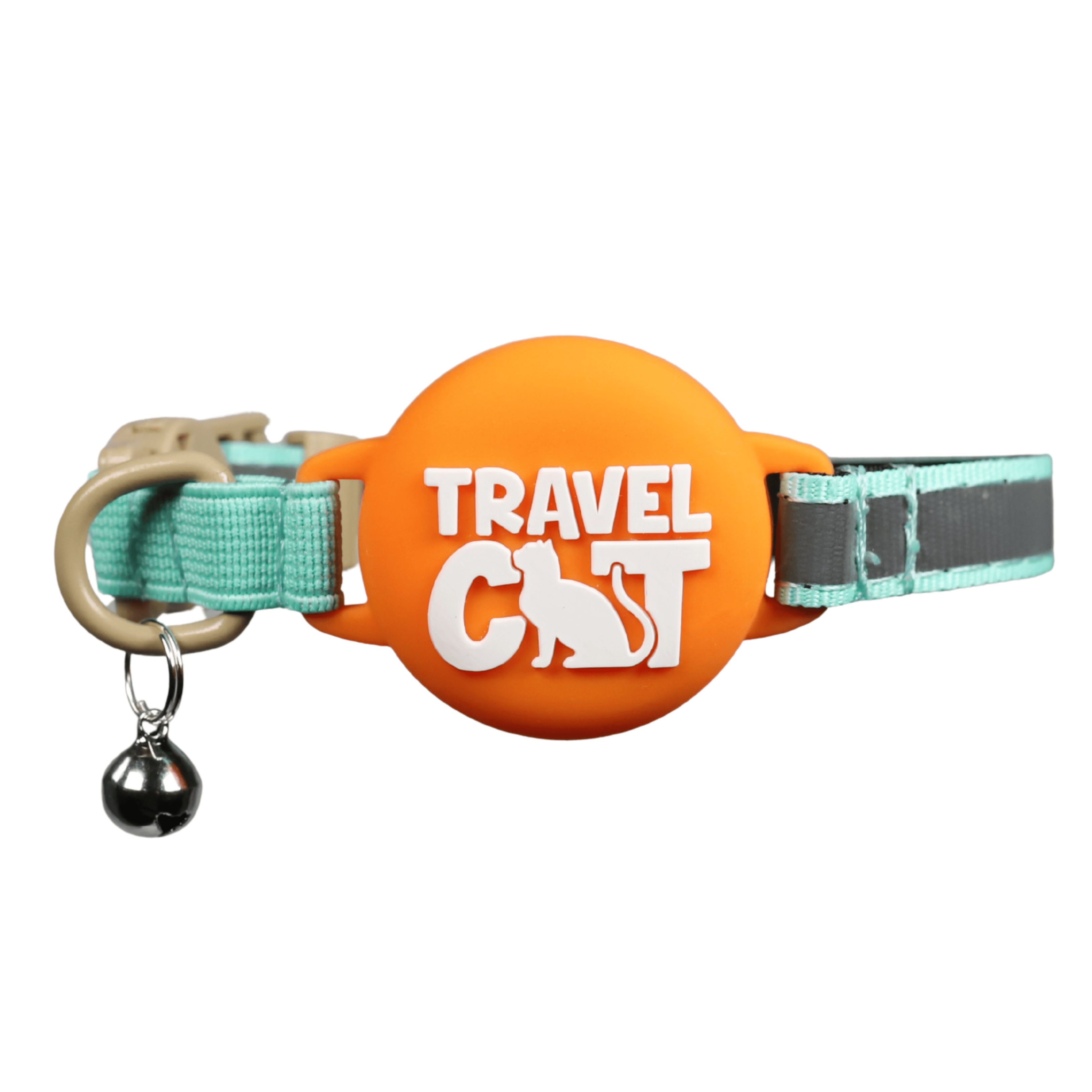 The Travel Cat AirTag Holder Collar