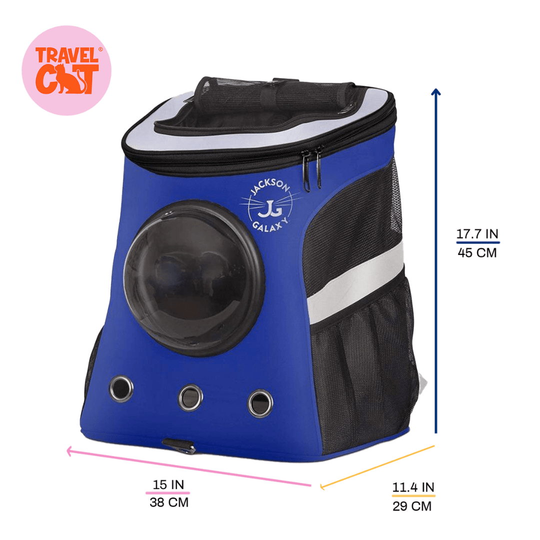 The Jackson Galaxy x Travel Cat Harness & Backpack Bundle