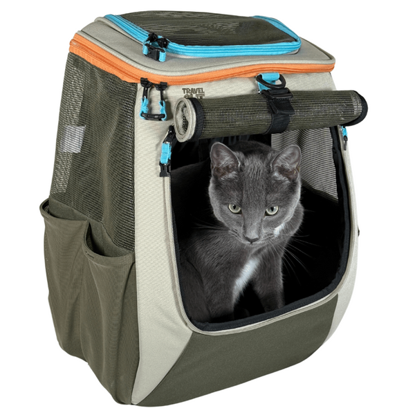 "The Navigator" Convertible Cat Backpack for Adventurous Cats and Humans - Earth
