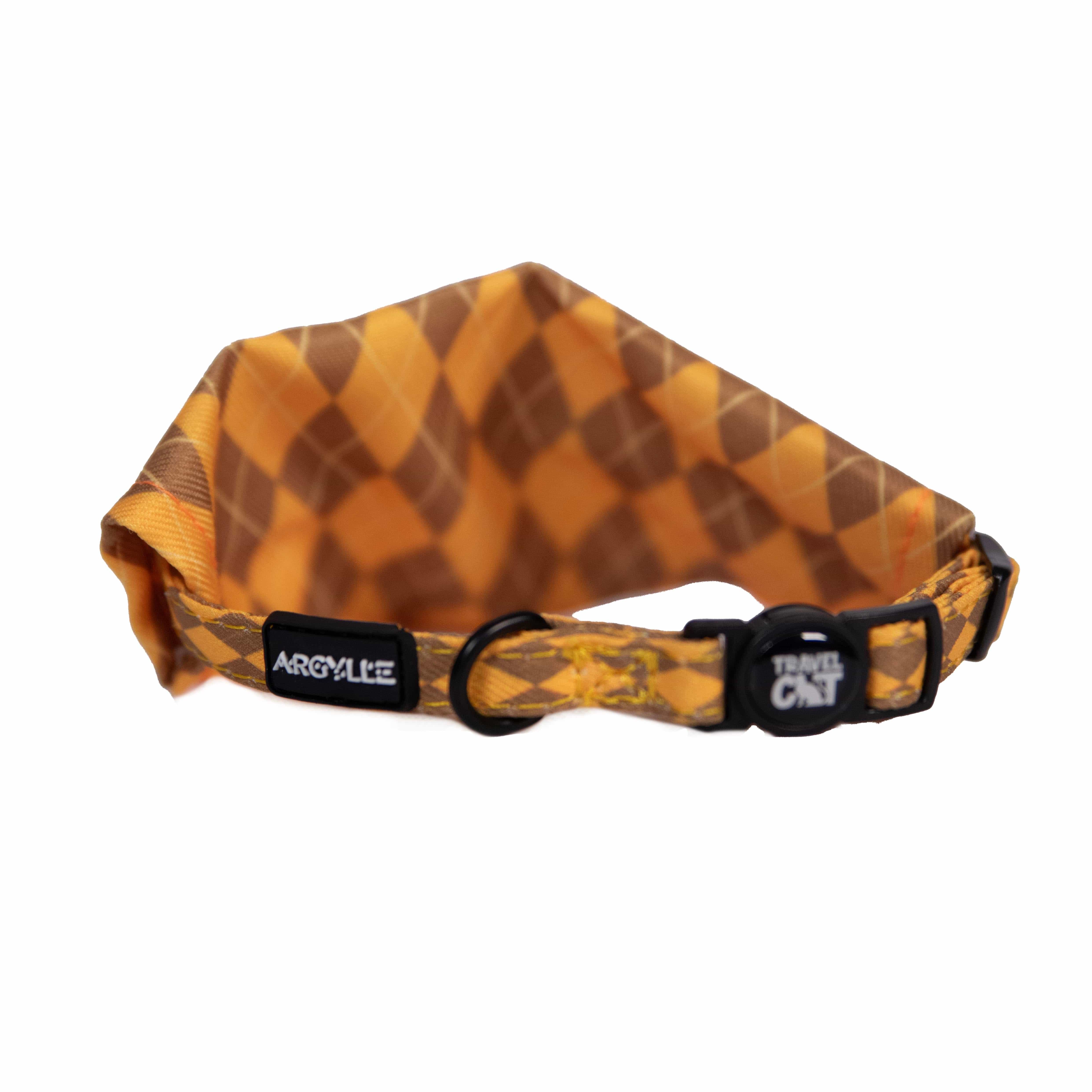 Argylle x Travel Cat Collar & Bandana Set - Officially Licensed