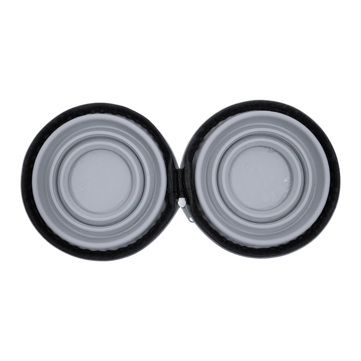 Travel Cat Double Sided Portable Zippered Bowl