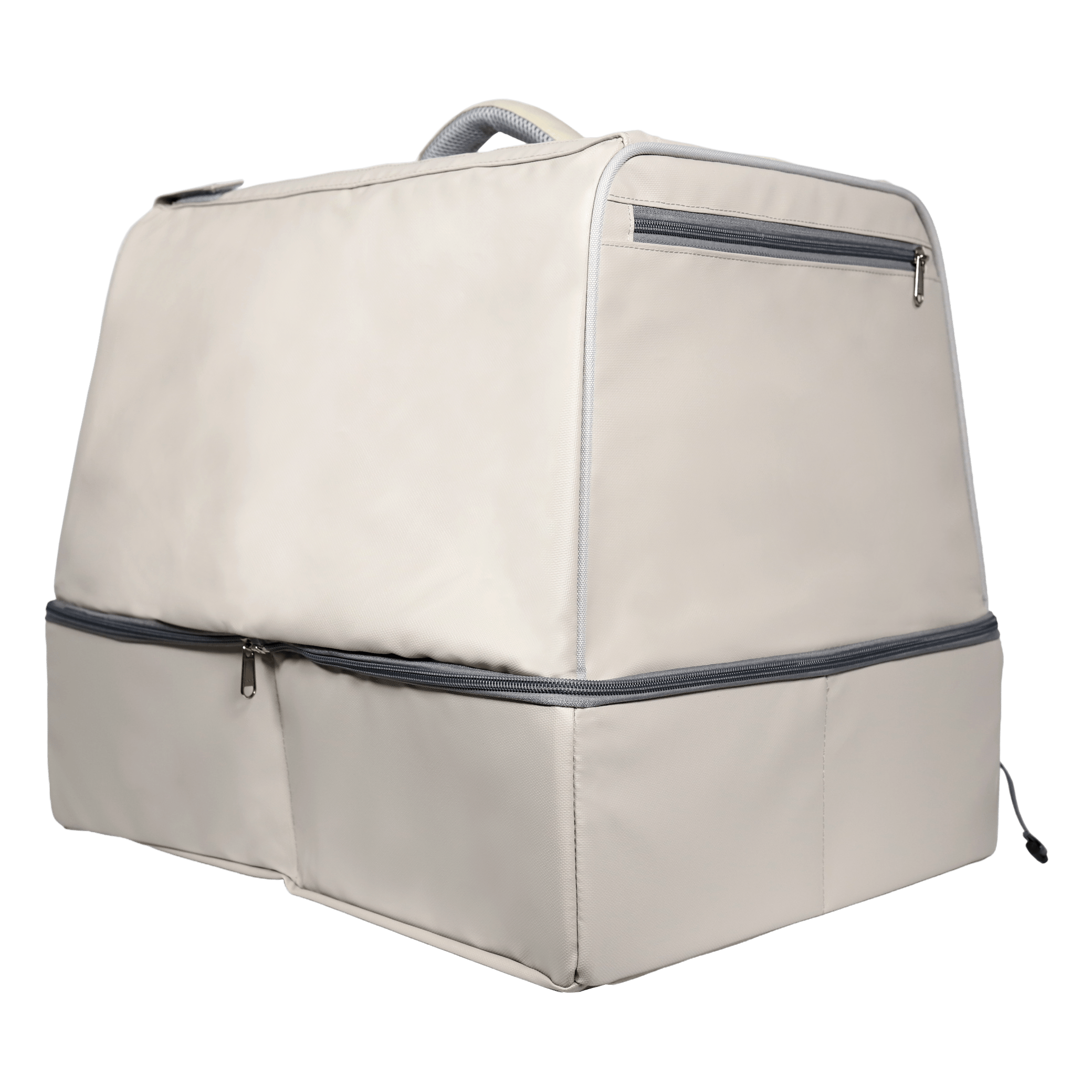 "The Porta-Pawty+" Covered Travel Litter Box - Portable Bathroom for Cats