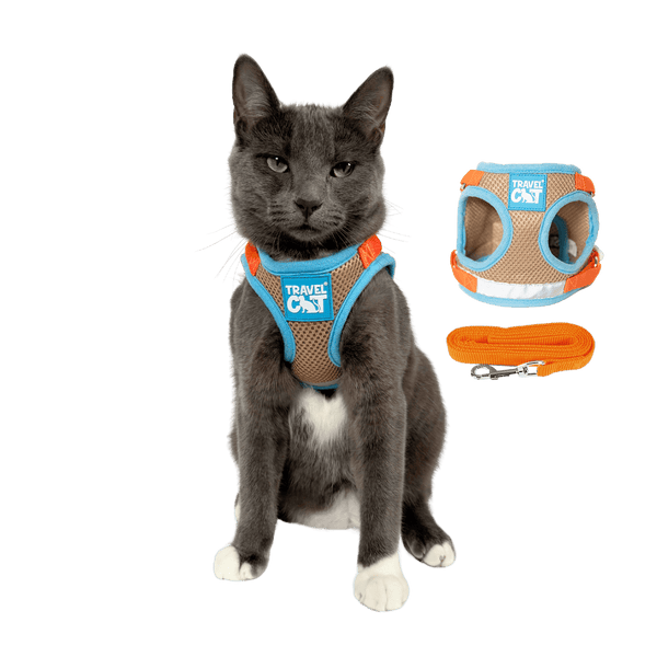 "The True Adventurer" Reflective Cat & Kitten Harness and Leash - The Oasis