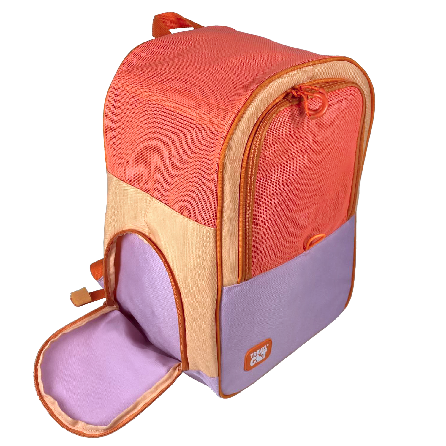 "The Explorer" Cat Backpack - Sunset Pink