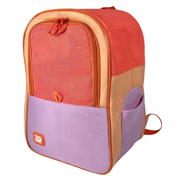 "The Explorer" Cat Backpack - Sunset Pink