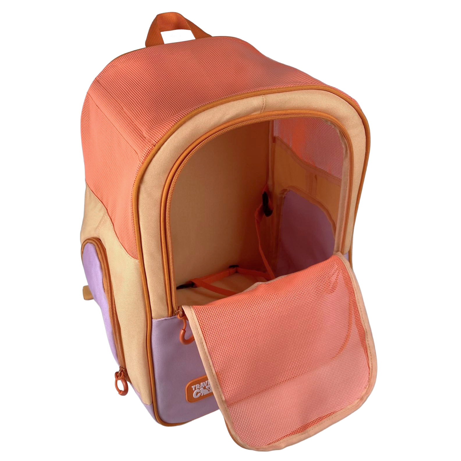 "The Explorer" Cat Backpack - Sunset Pink
