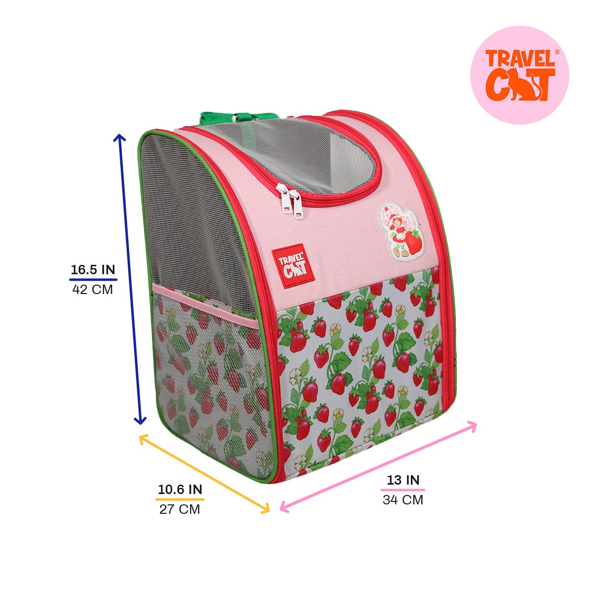 Strawberry Shortcake x Travel Cat Bundle - Officially Licensed