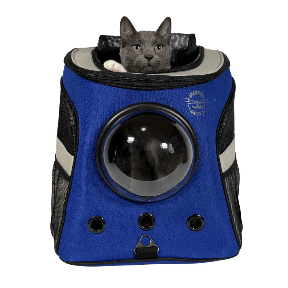 The Jackson Galaxy x Travel Cat Harness & Backpack Bundle