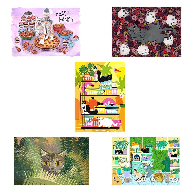 Cat Culture Artist Series Puzzles