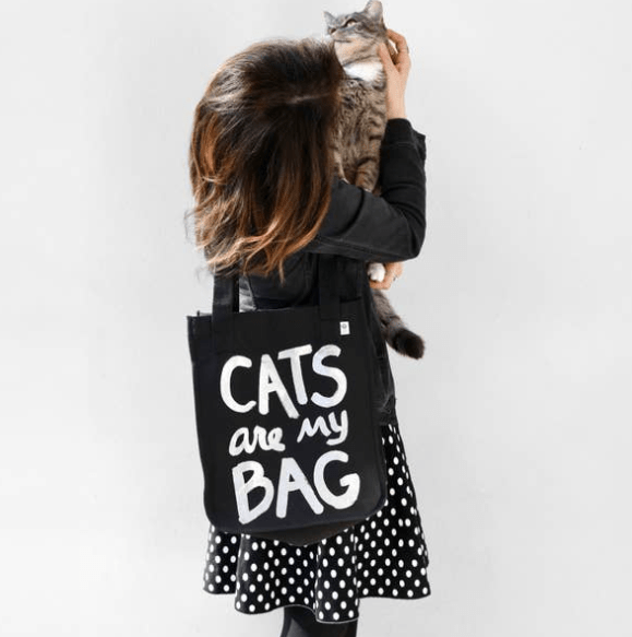Cats are my Bag Organic Tote