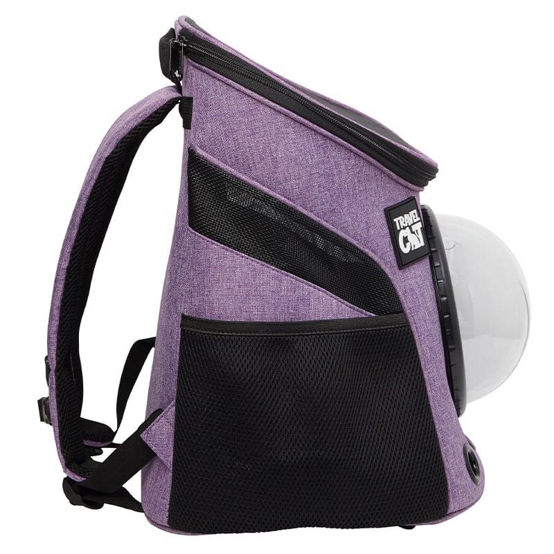 "The Fat Cat" Mini Cat Backpack - Purple