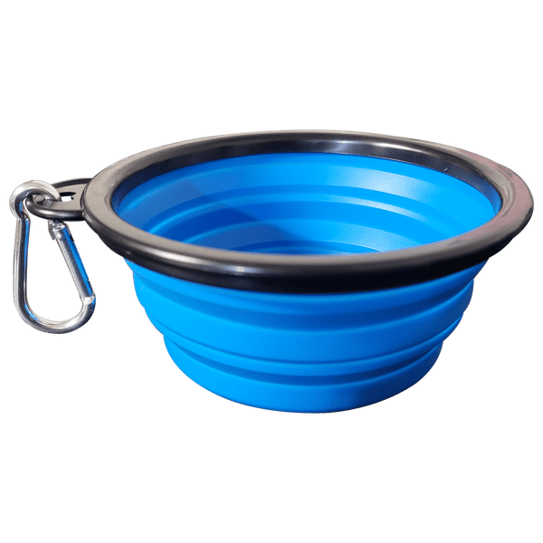 "The Go Anywhere Bowl" Collapsible Travel Pet Food and Water Dish For Cats