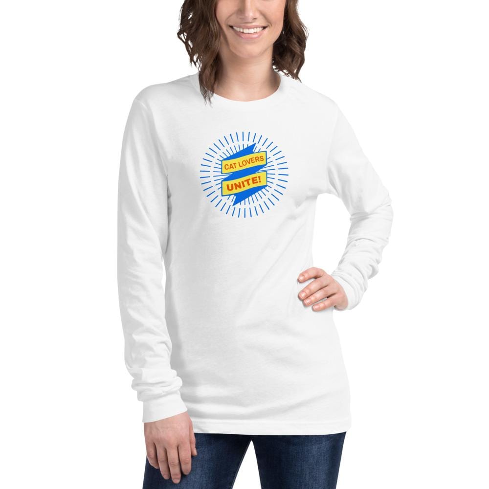 Cat Lovers Unite - Unisex Long Sleeve Tee