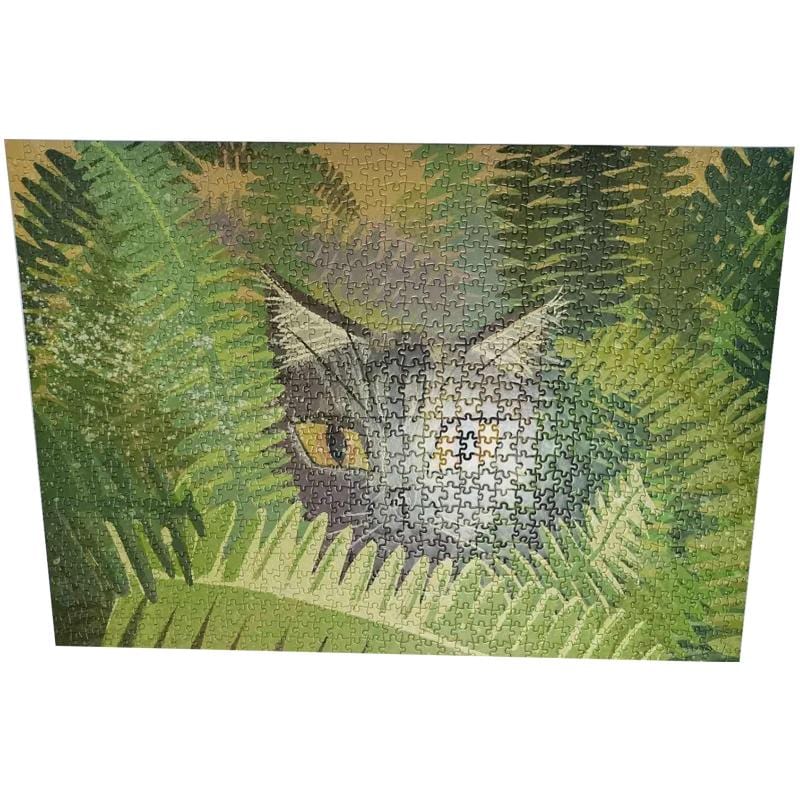 "Jungle Cat" by Niki Waters - Cat Culture Artist Series Puzzles