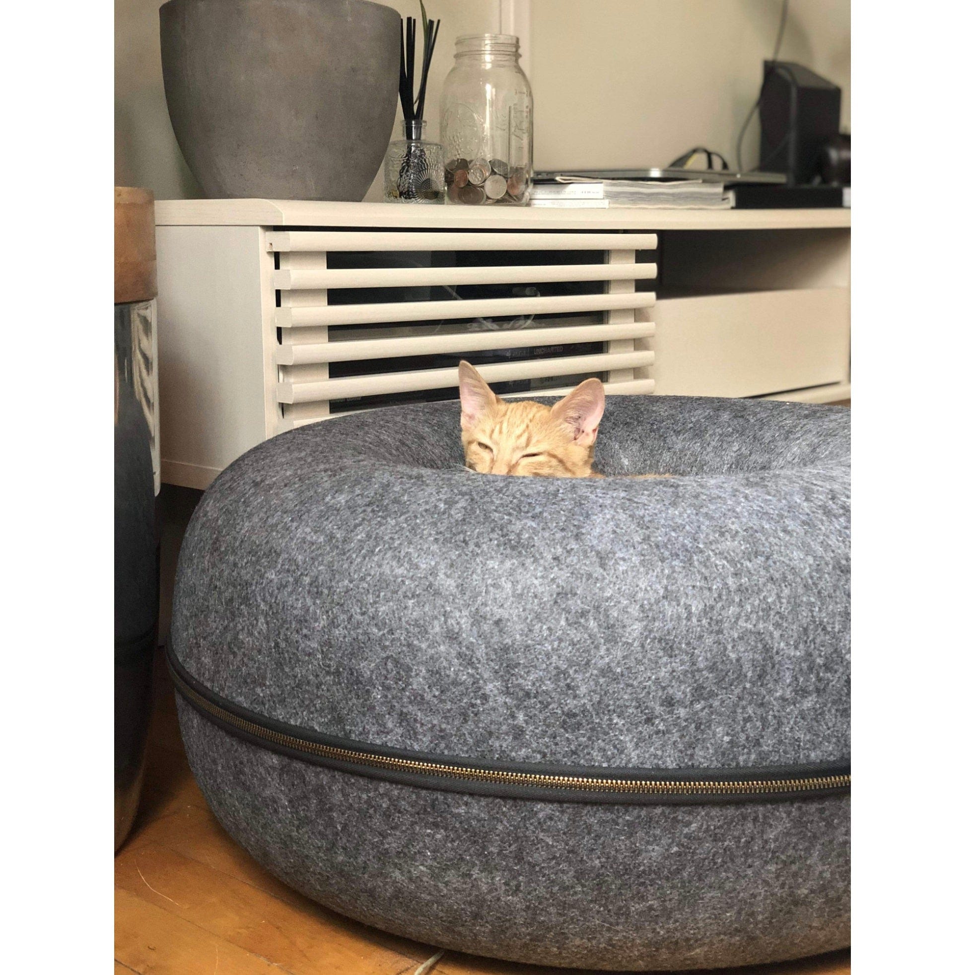 "Donut!" Cat Hideaway Cave