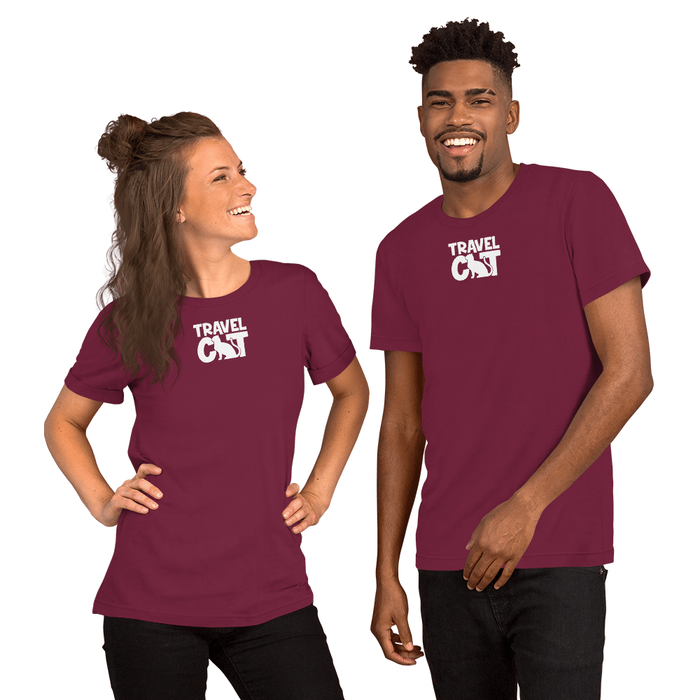 Travel Cat Short-Sleeve Unisex T-Shirt