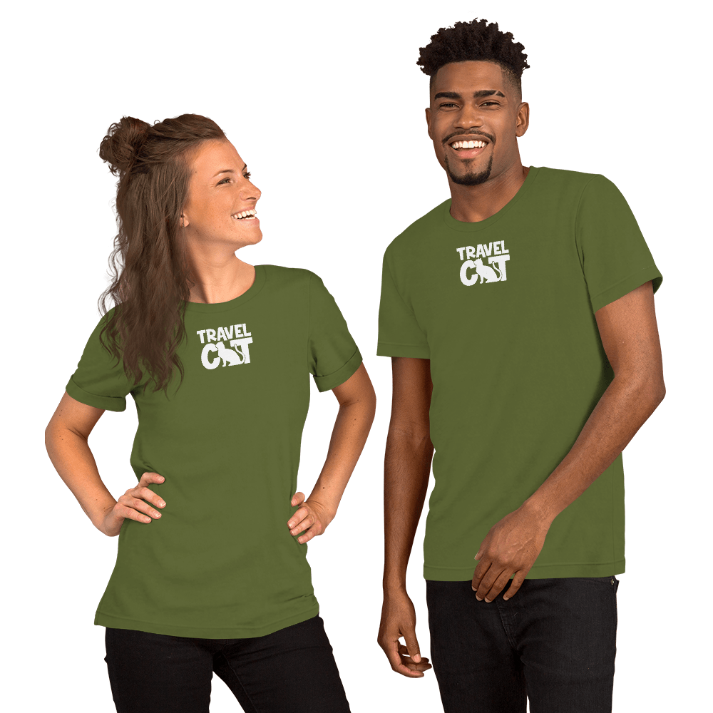 Travel Cat Short-Sleeve Unisex T-Shirt