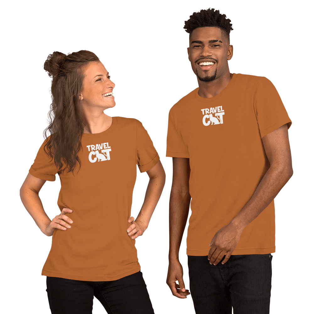 Travel Cat Short-Sleeve Unisex T-Shirt