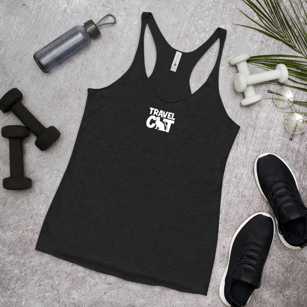 Travel Cat Women's Racerback Tank
