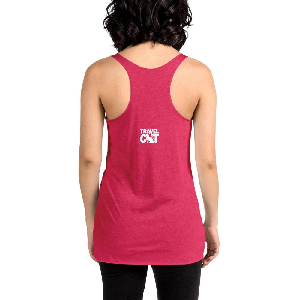 Travel Cat Women's Racerback Tank
