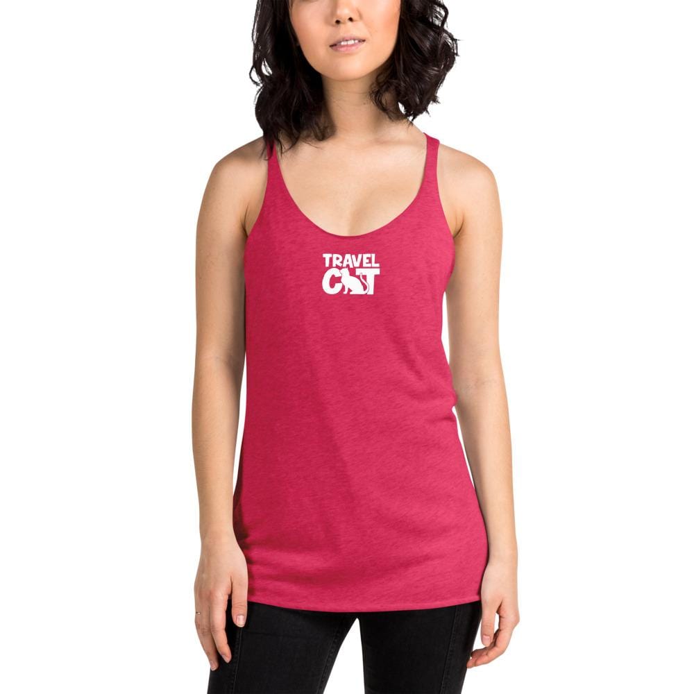 Travel Cat Women's Racerback Tank