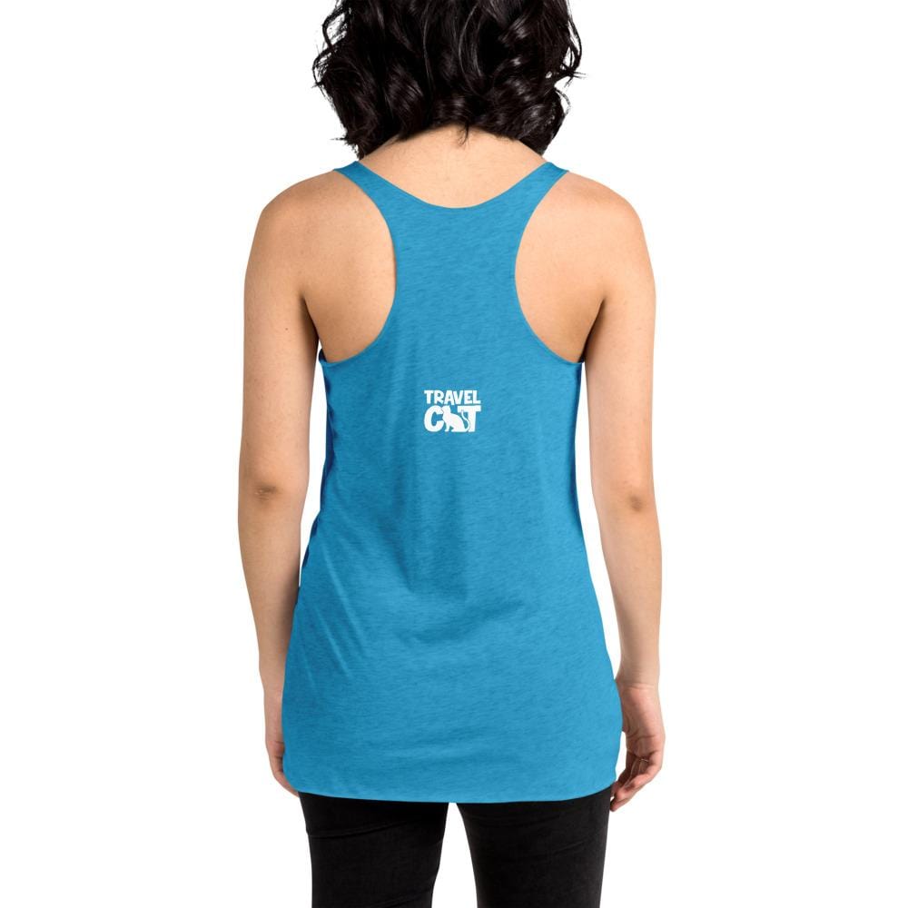 Travel Cat Women's Racerback Tank