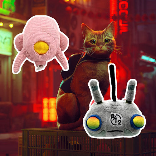 Travel Cat and Stray Video Game Join Paws Again to Unleash Limited  Edition B-12 + Zurk Cat Toy Set