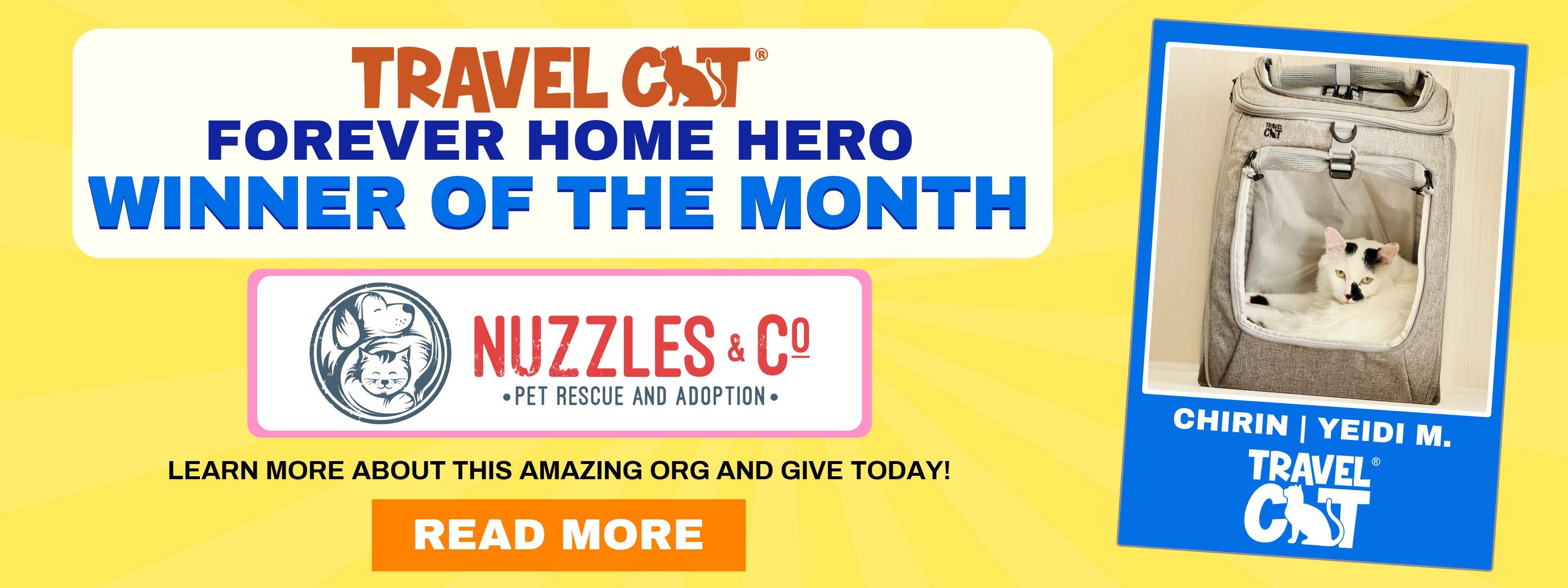 Forever Home Heroes Winning Cat Welfare Organization