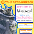 Going Beyond the Great Indoors with Travel Cat at Meowfest 2020