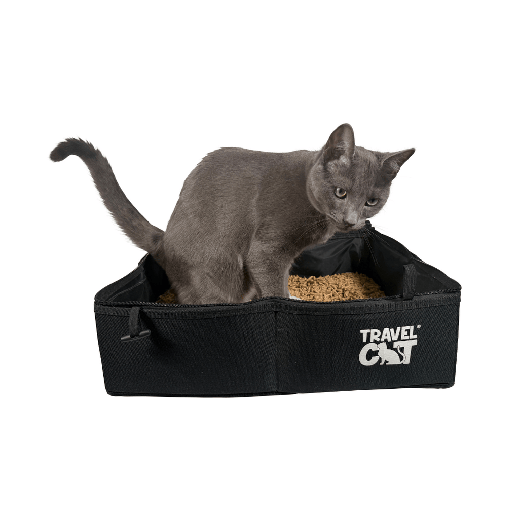 The Porta Pawty Travel Litter Box Portable Bathroom for Cats