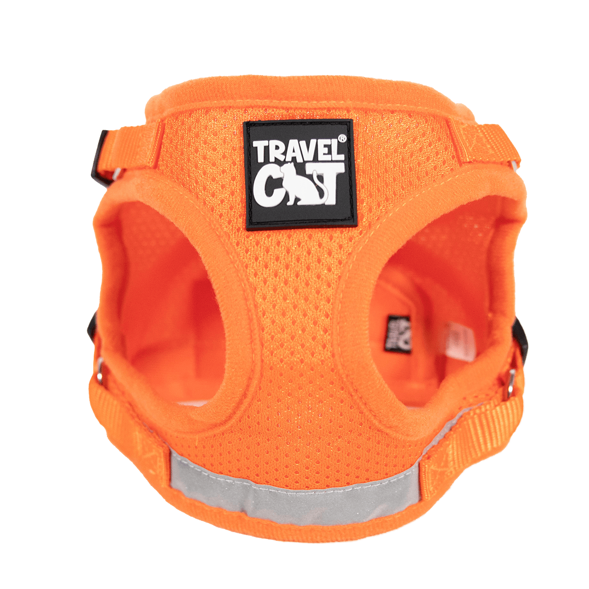 The Orange True Adventurer" Reflective Cat & Kitten Harness and Leash