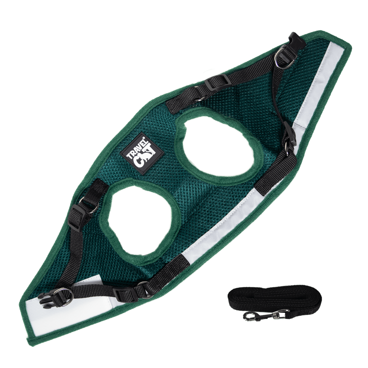 "The Emerald Explorer" Limited Edition Green Cat Harness