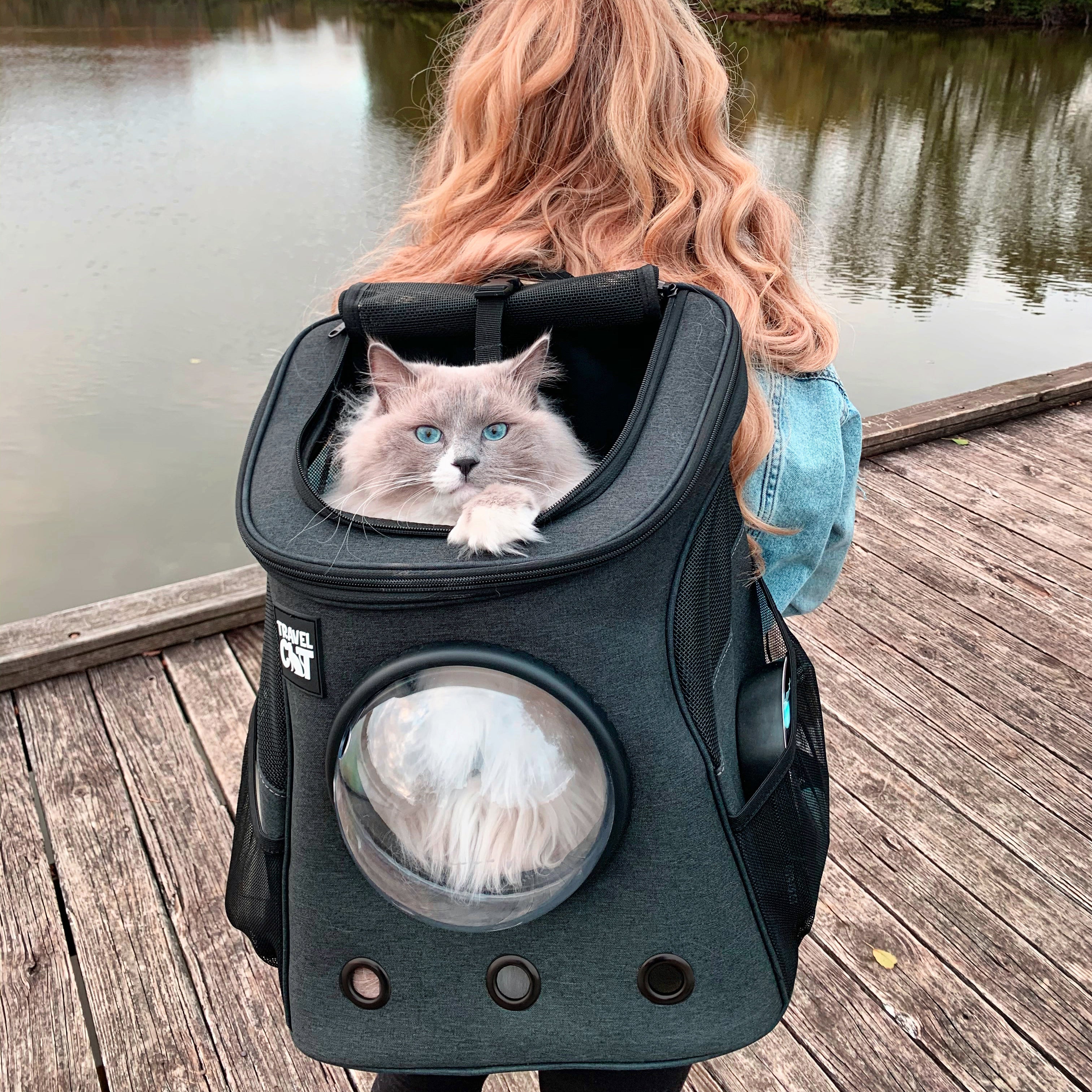 "The Fat Cat" Cat Backpack - For Larger Cats