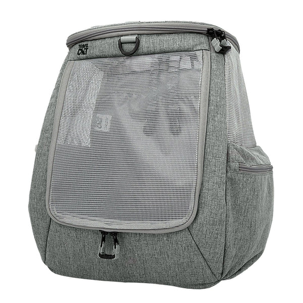 "The Navigator" Convertible Cat Backpack in Heather Grey for Adventurous Cats and Humans