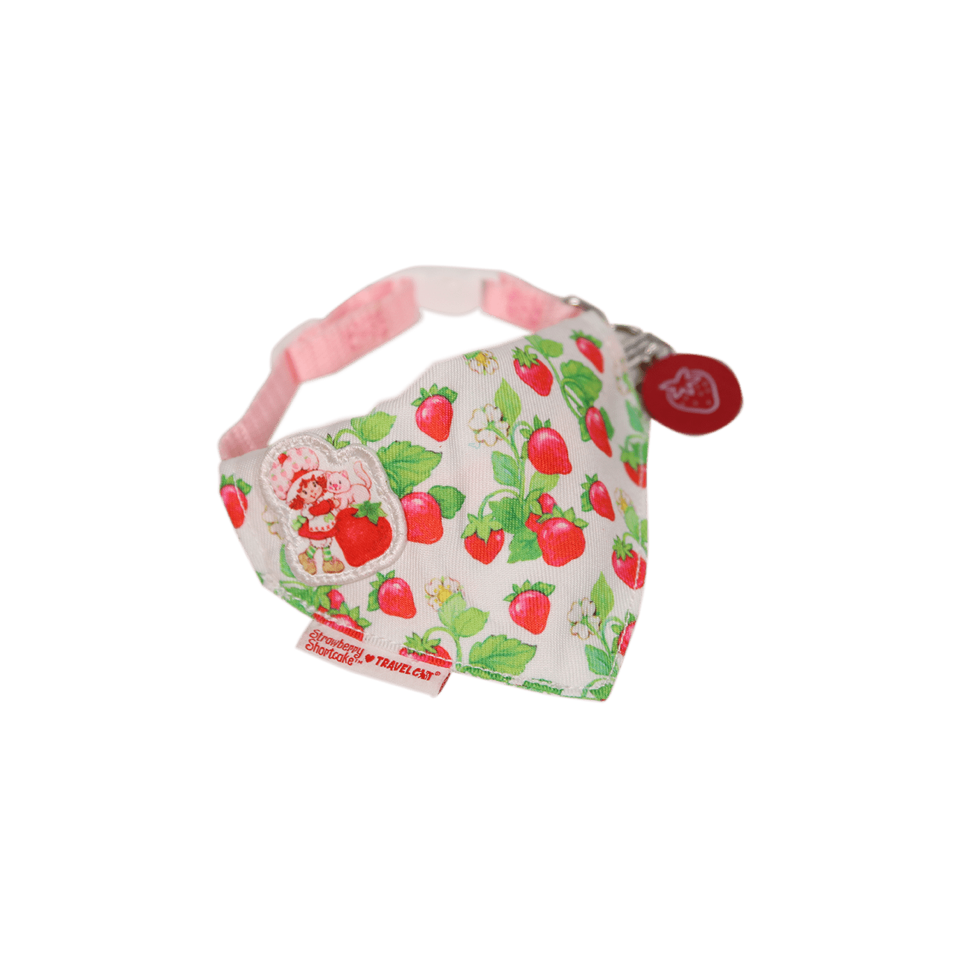 Strawberry Shortcake x Travel Cat Bandana