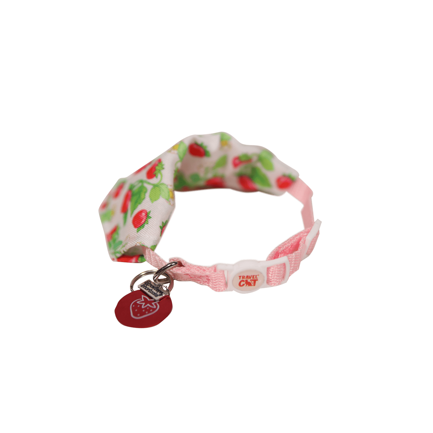 Strawberry Shortcake x Travel Cat Bandana - Officially Licensed