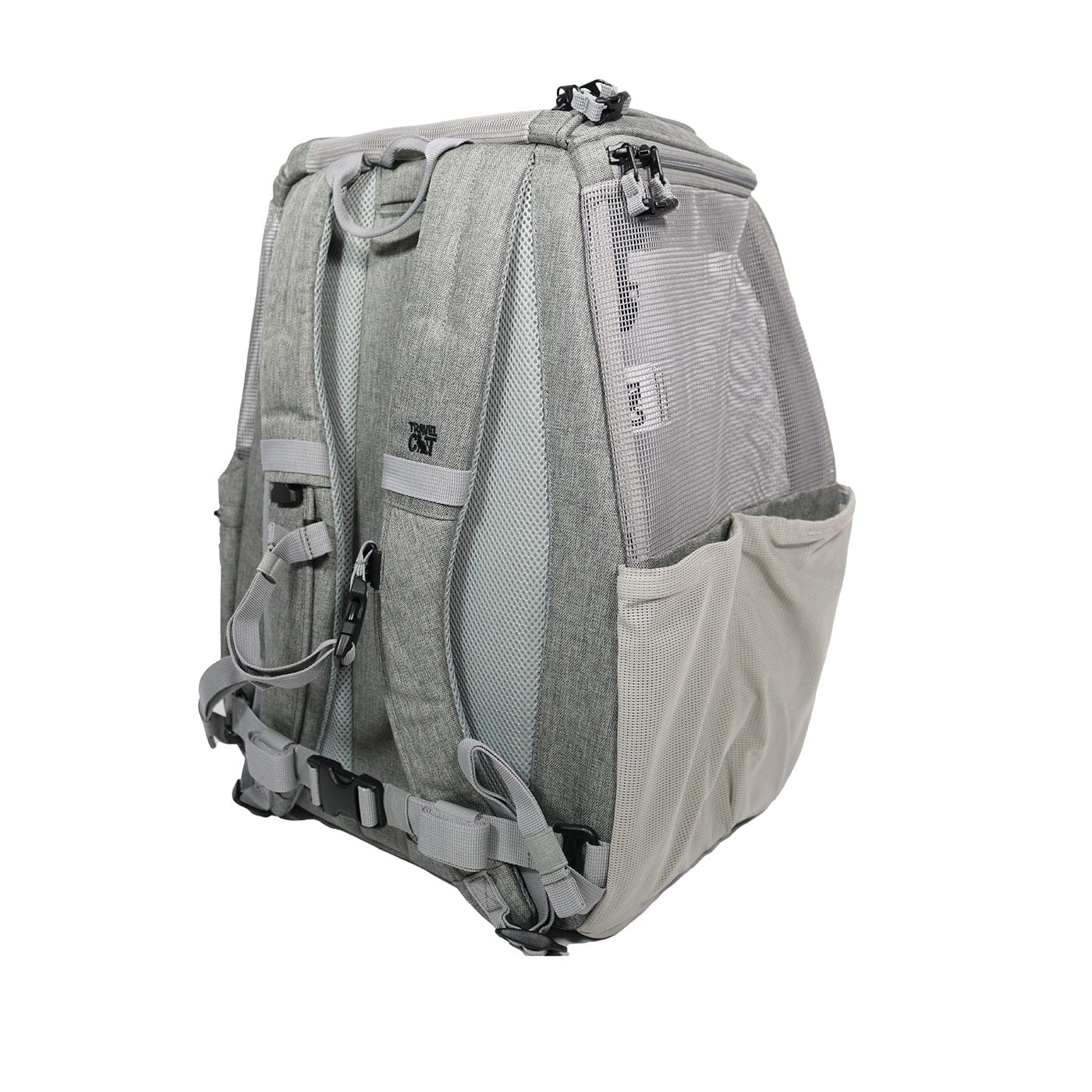 "The Navigator" Convertible Cat Backpack in Heather Grey - For Adventurous Cats and Humans