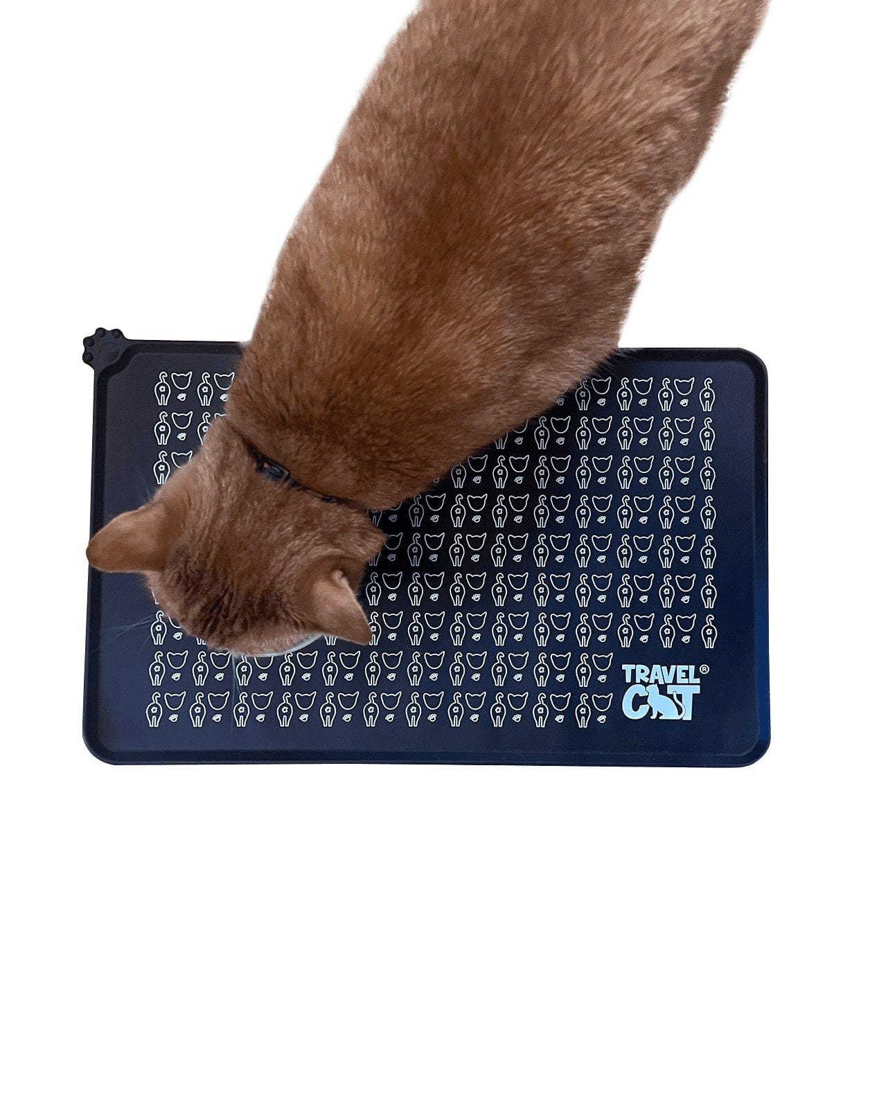 "The Nice & Tidy" Cat Food & Water Feeding Mat