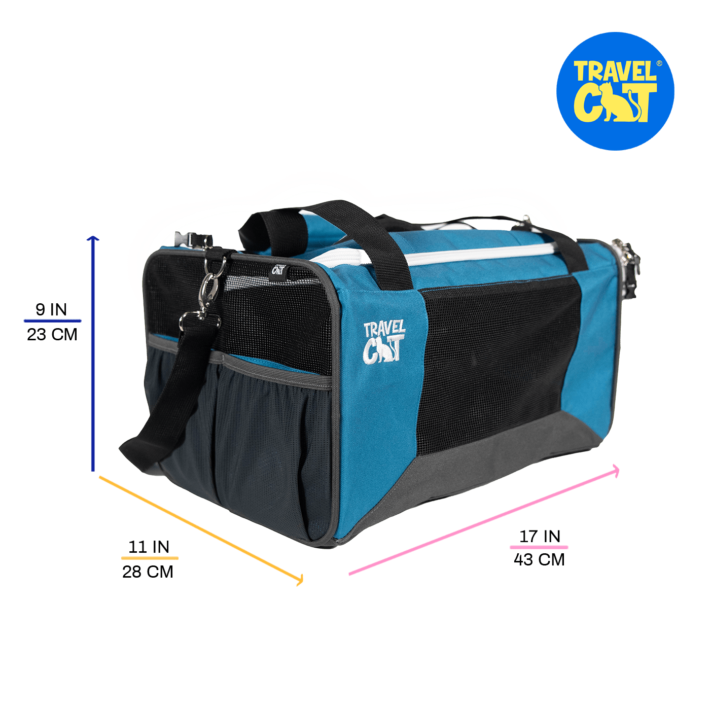 "The Odyssey" Soft Cat Carrier for Every Day and Air Travel