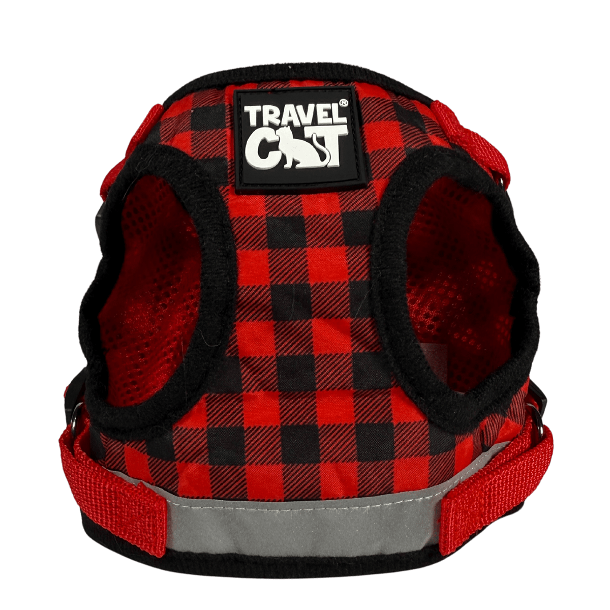 "The Pawsitively Plaid" Limited Edition Buffalo Plaid Cat Harness