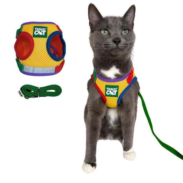 "The Rainbow" Limited Edition Cat Harness & Leash Set