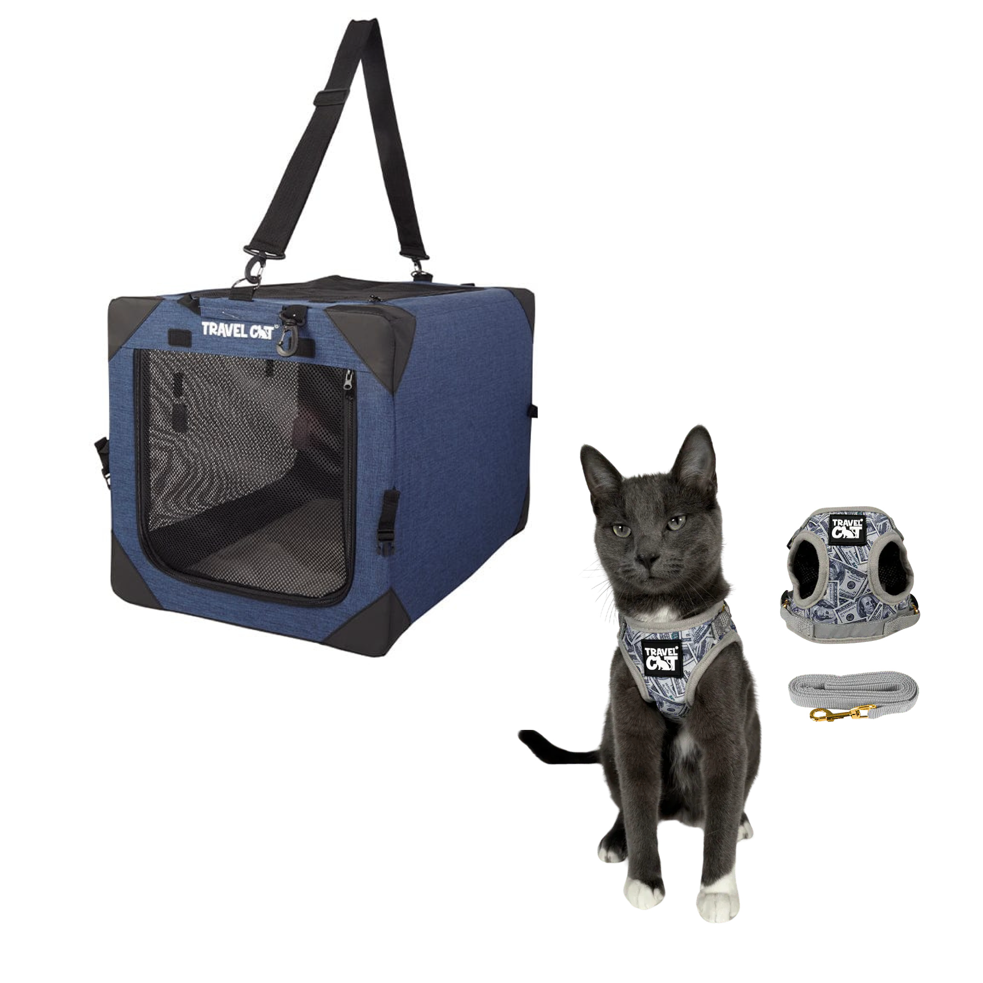 Build Your Own Cat Backpack and Harness Bundle