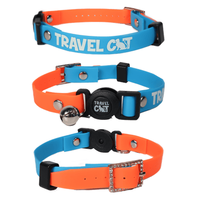 "The Fancy Cat" Silicone Breakaway Collar