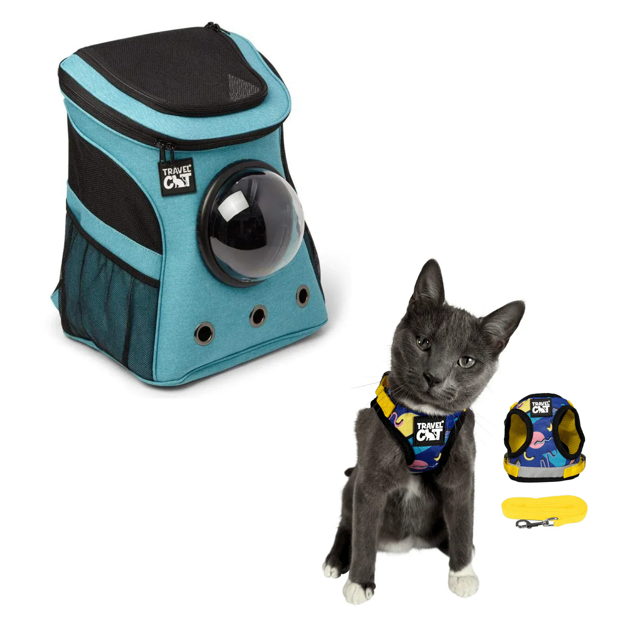 Build Your Own Cat Backpack and Harness Bundle