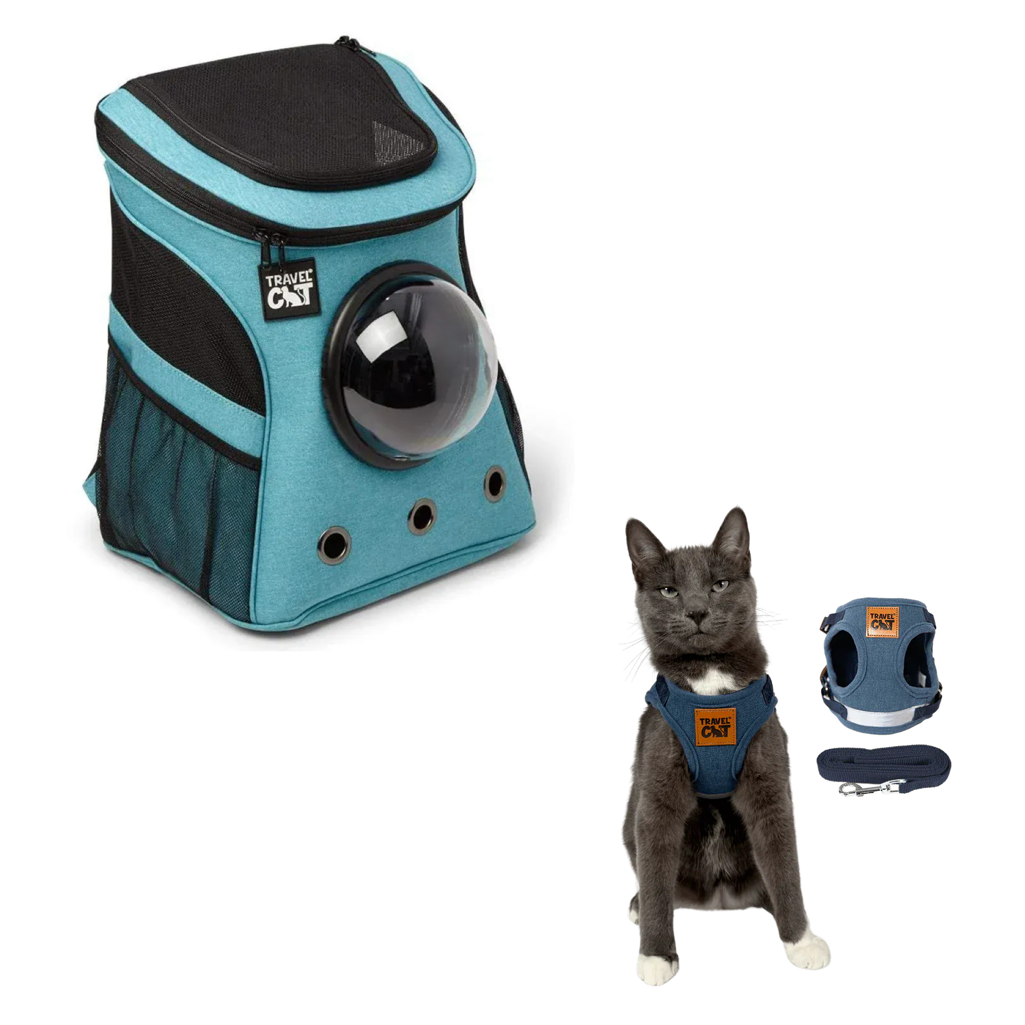 Build Your Own Cat Backpack and Harness Bundle