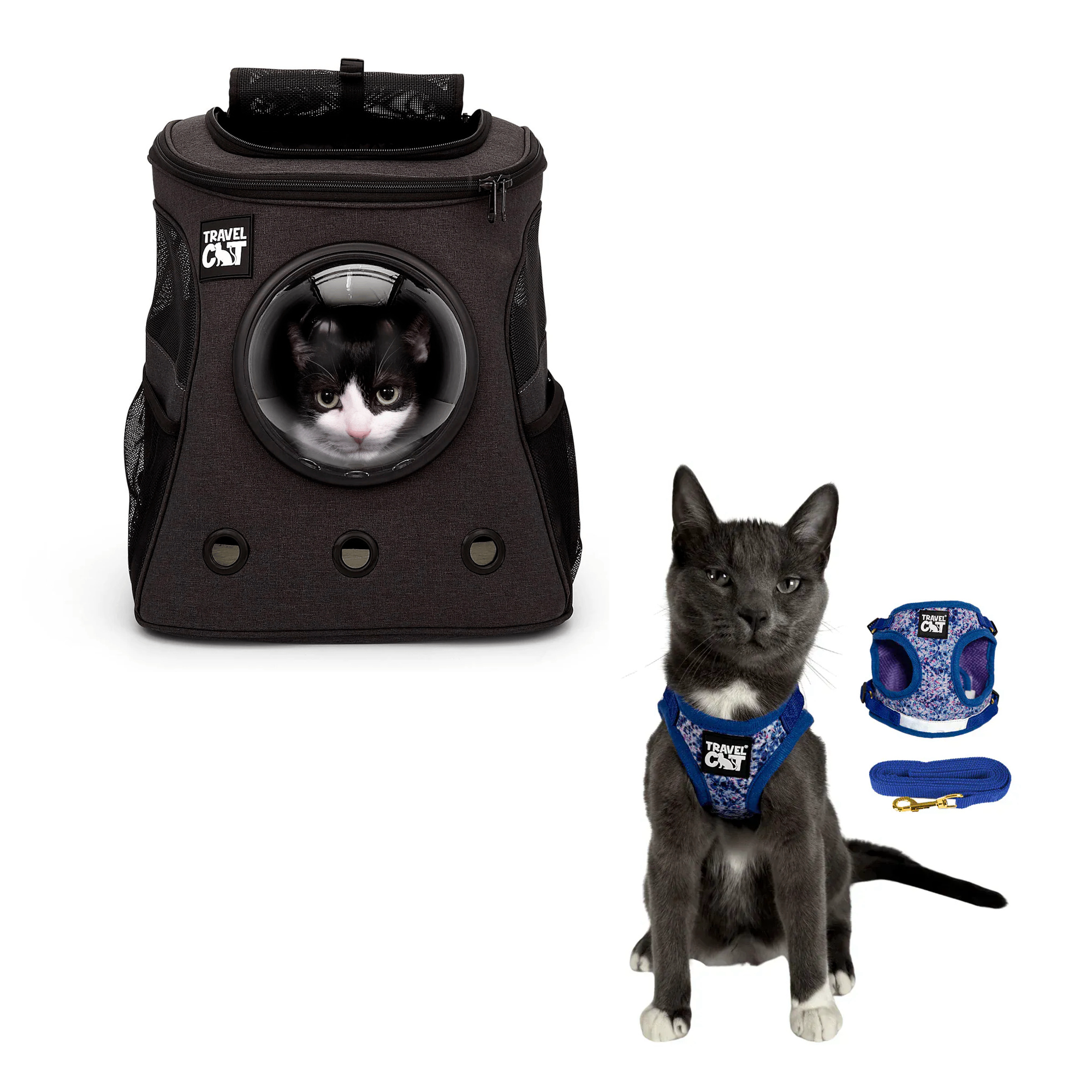 Build Your Own Cat Backpack and Harness Bundle