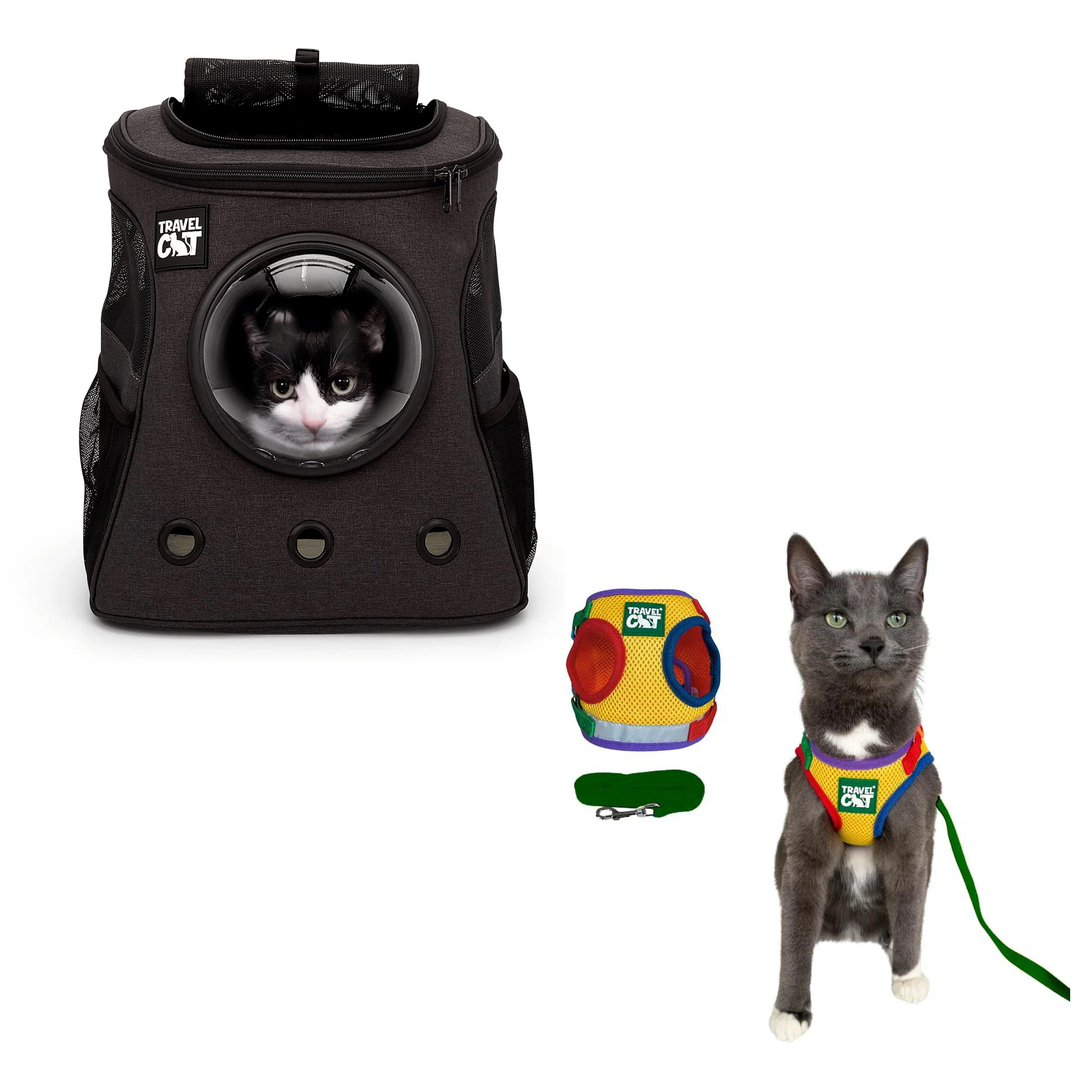 Build Your Own Cat Backpack and Harness Bundle