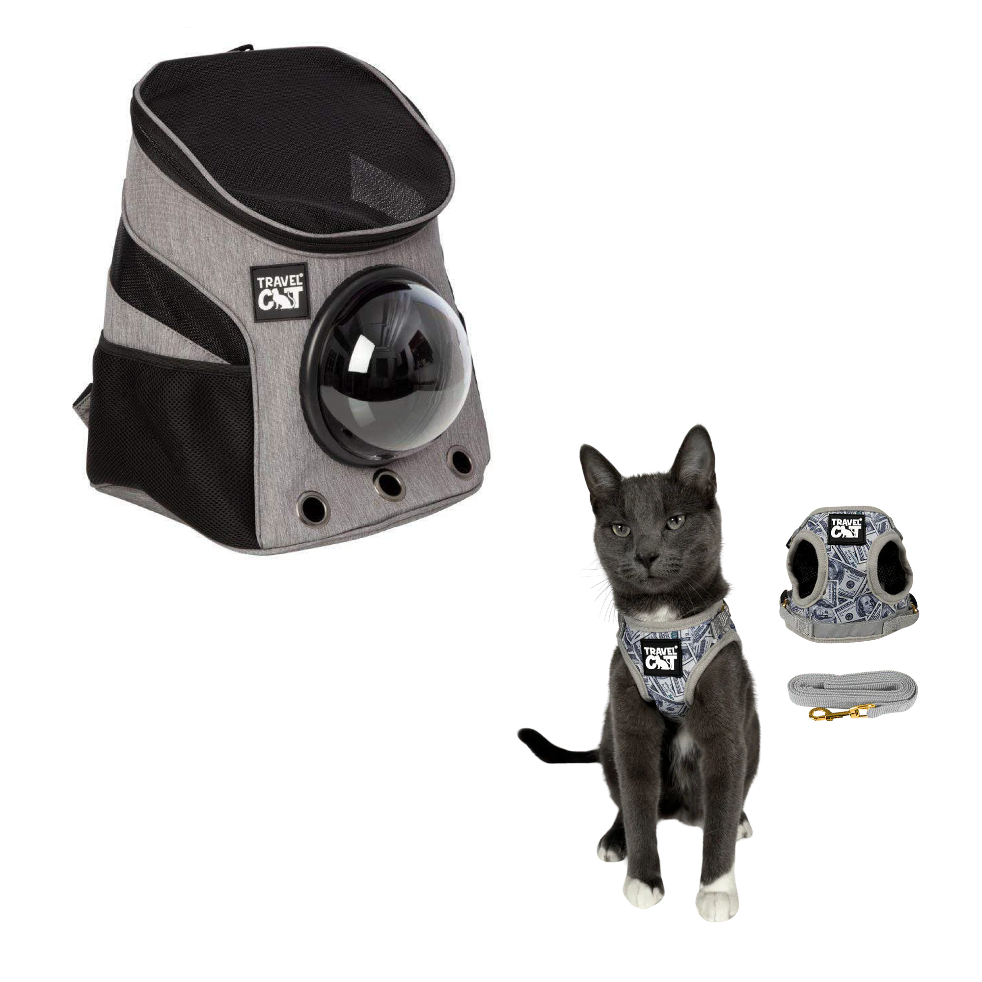 Build Your Own Cat Backpack and Harness Bundle