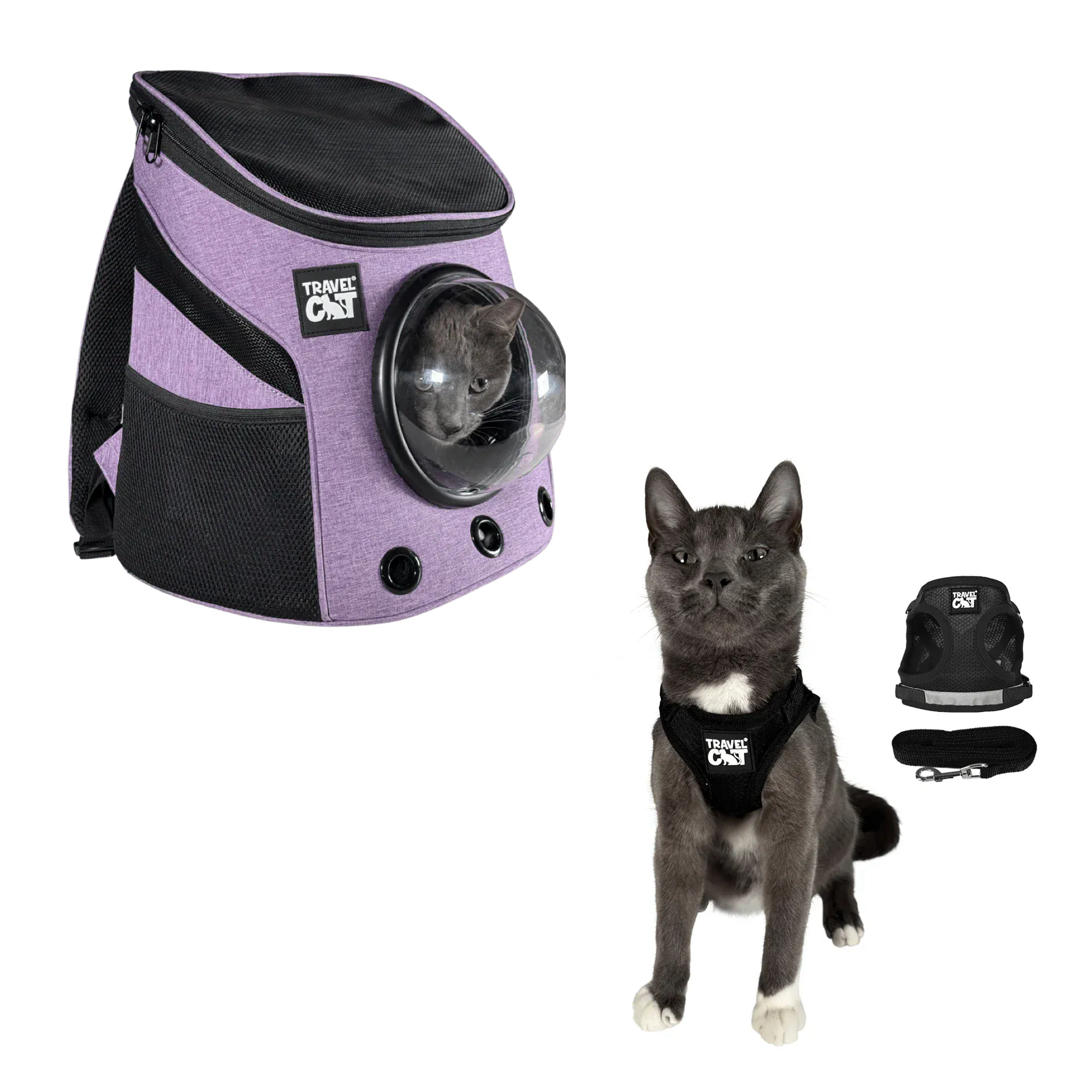 Build Your Own Cat Backpack and Harness Bundle
